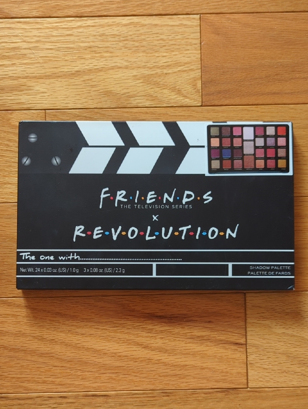 Friends Black Clapboard Eyeshadow Pallet